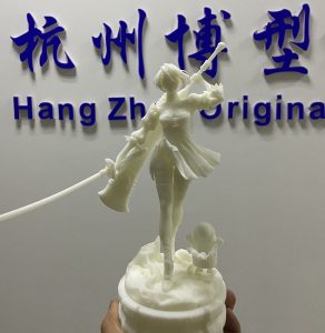 深圳3D打印美女戰(zhàn)士手辦模型.jpg