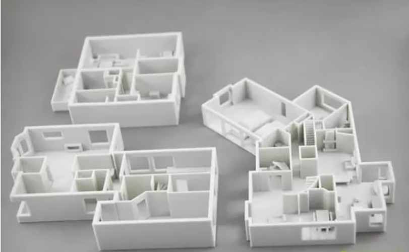 3D打印房屋建筑模型組圖